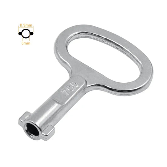 Universal Triangular Slotted Key – Multi-Purpose Cabinet & Valve Access Tool